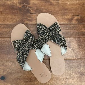 Target Cheetah Print Sandals